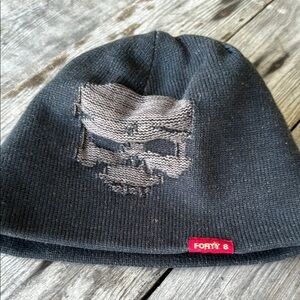 Forty 8 Skull Knit Beanie